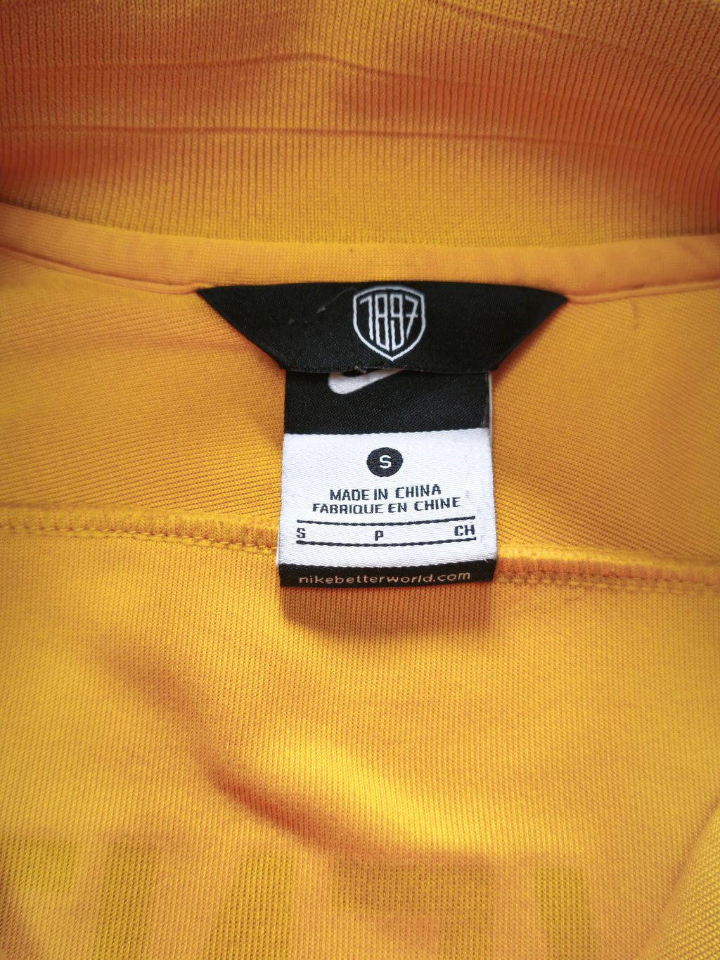 Nike Juventus Turin Trackjacket Yellow/Black Size S
