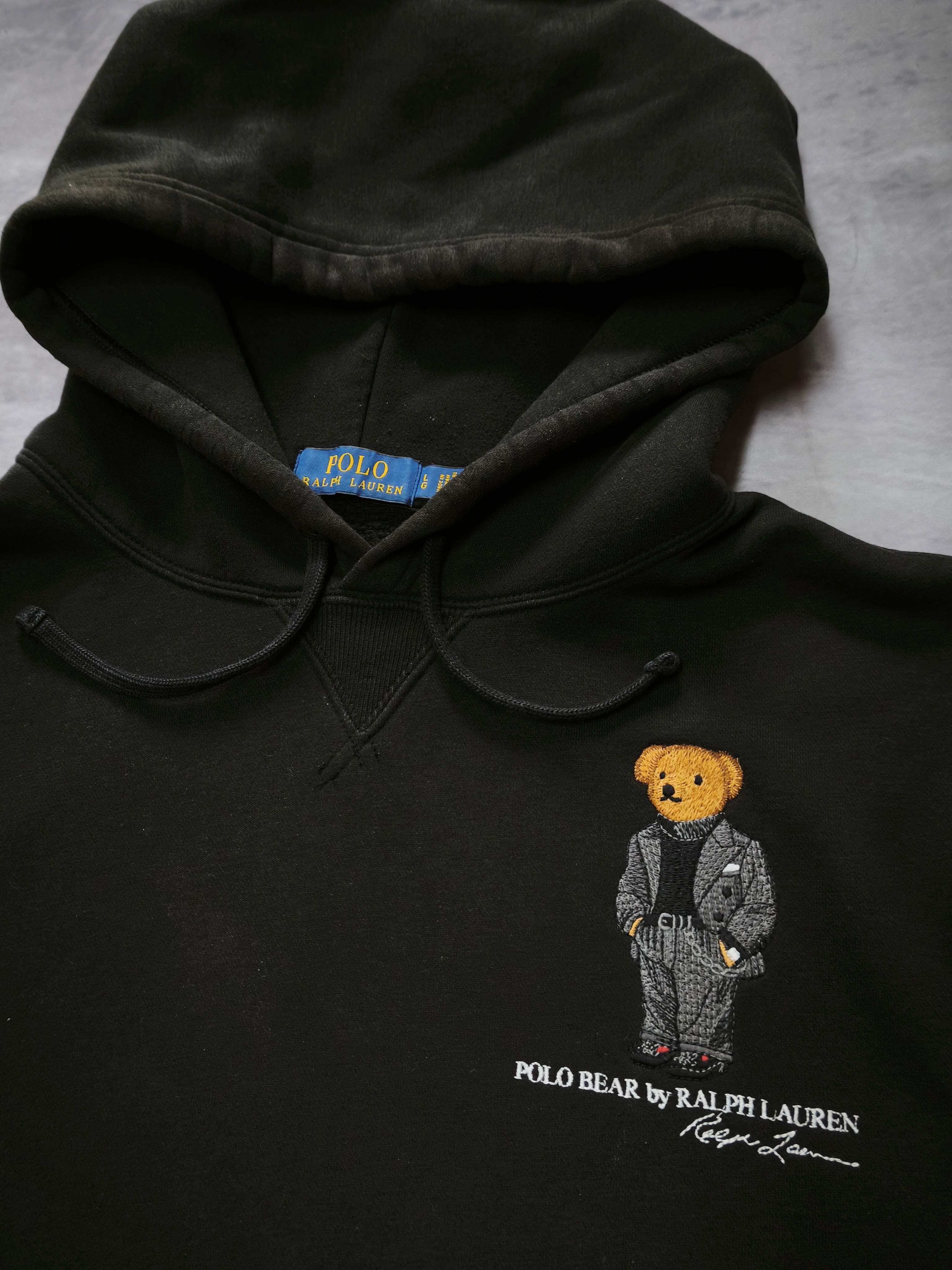 Polo Ralph Lauren Polo Bear Hoodie Black Size L