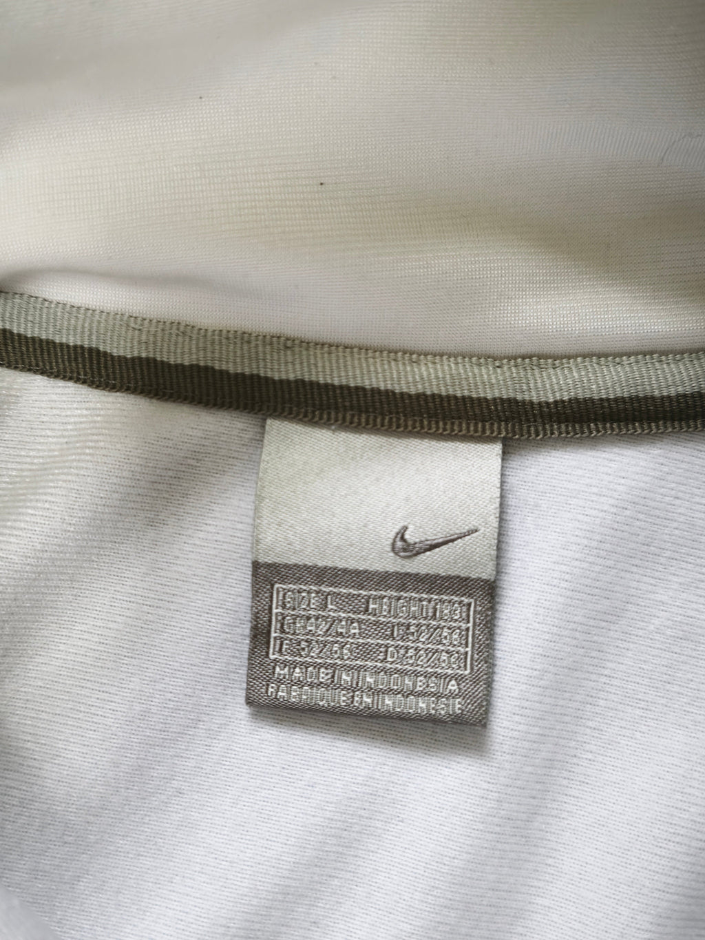 Nike Trackjacket White Size L