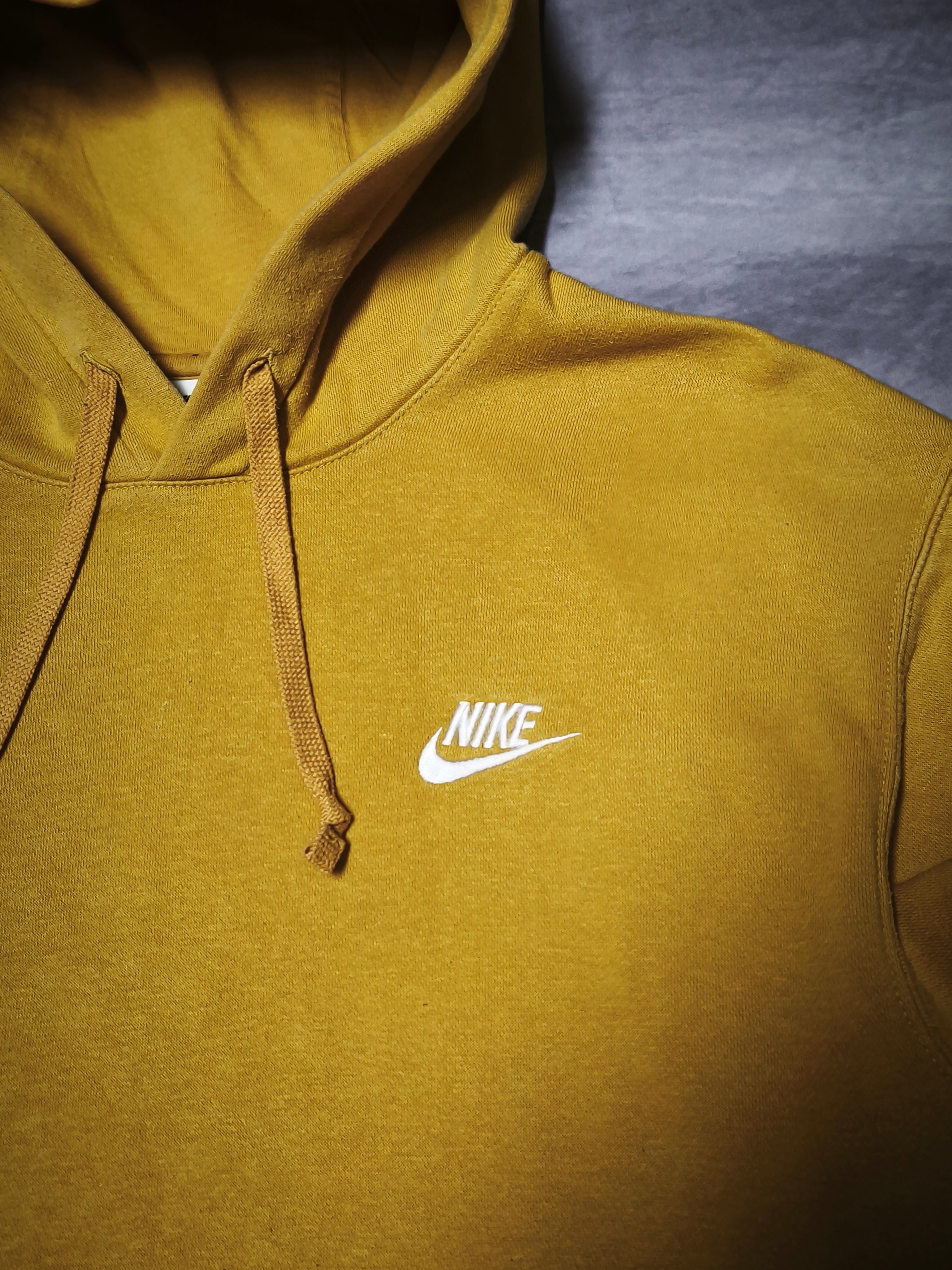 Nike Hoodie Yellow Size S