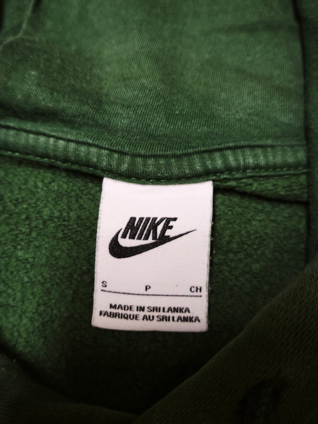 Nike Hoodie Green Size S