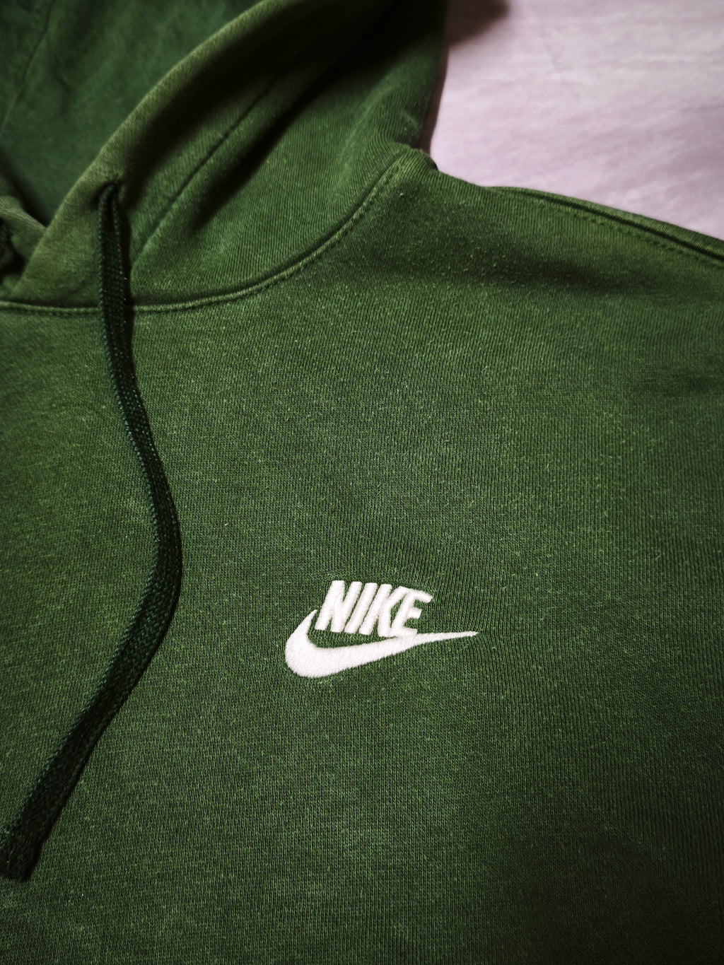 Nike Hoodie Green Size S