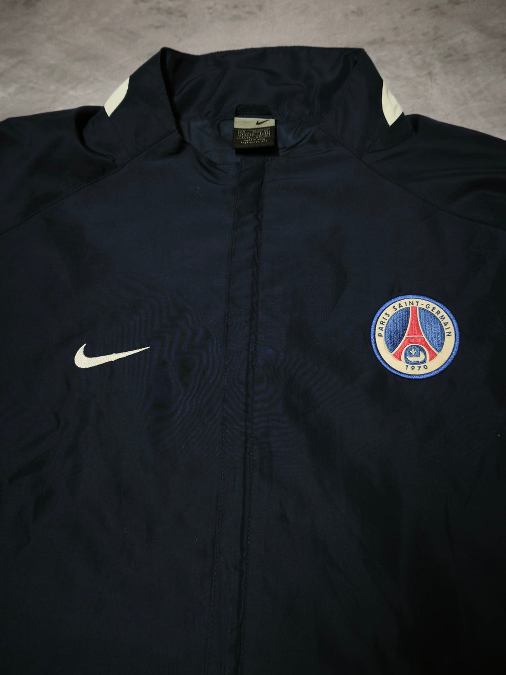 Nike Paris Saint Germain 2002/2003 Track Jacket Navyblue/White Size L