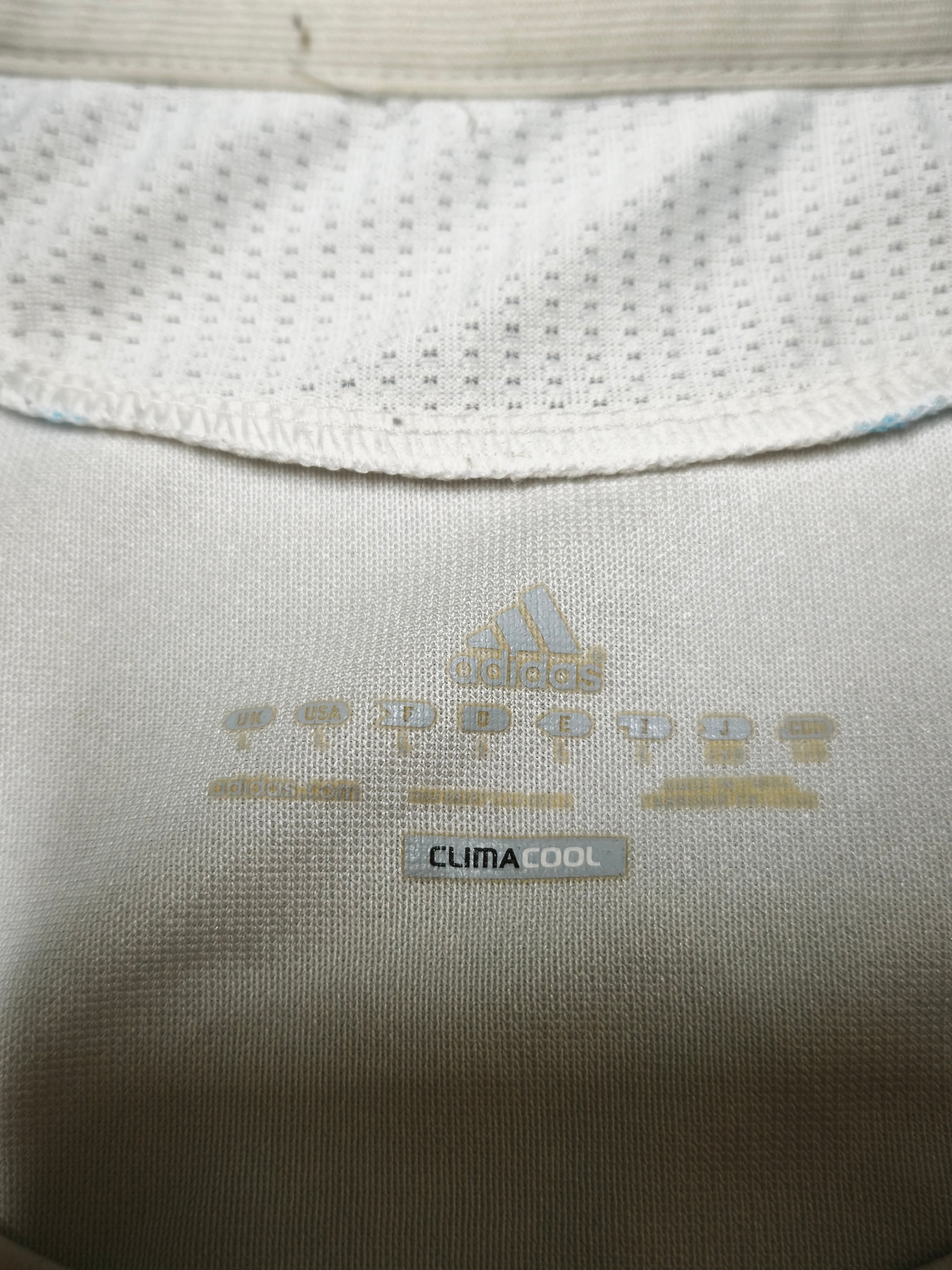 Adidas Olympique de Marseille Jersey White/Lightblue Size L