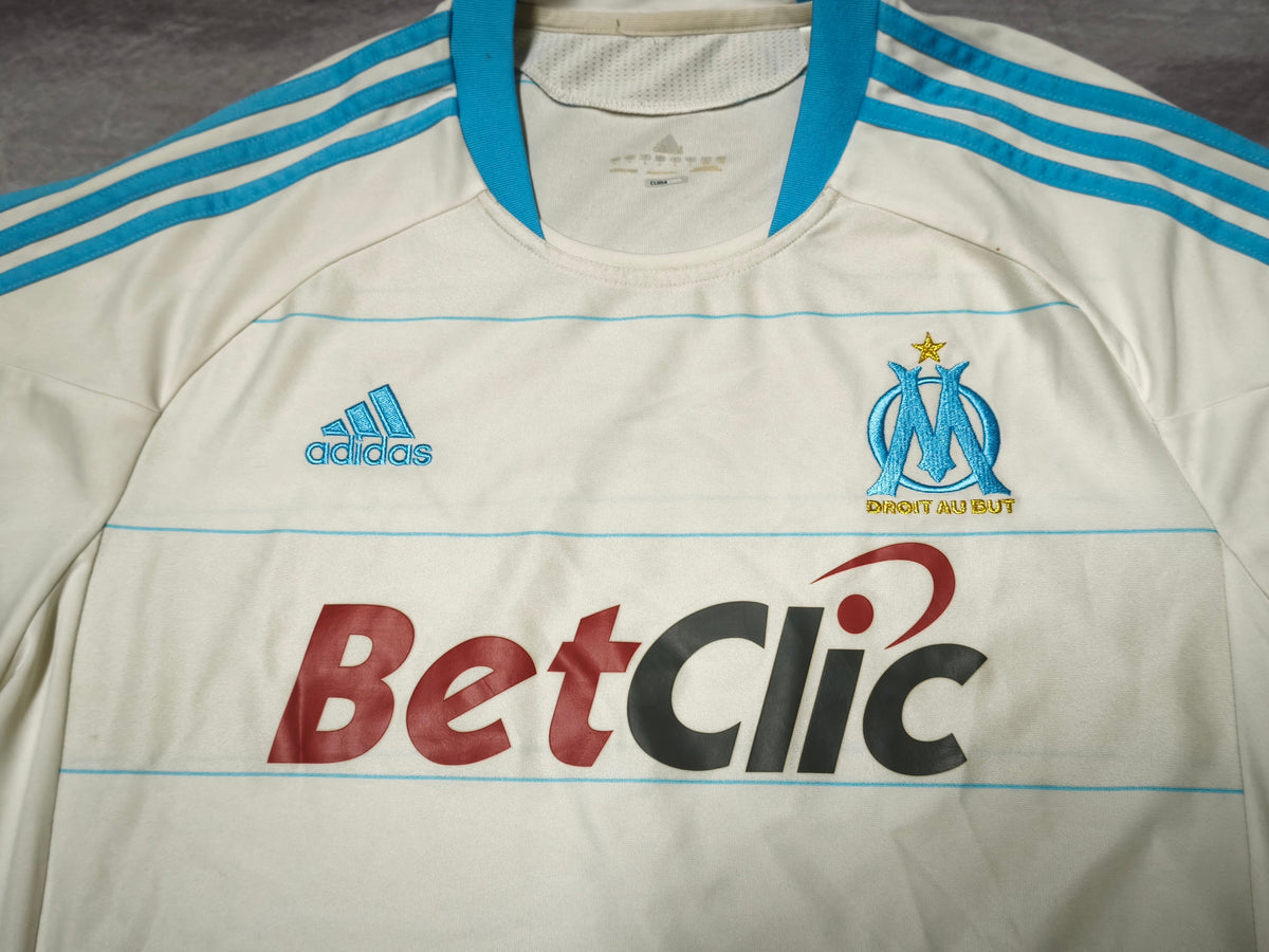 Adidas Olympique de Marseille Jersey White/Lightblue Size L