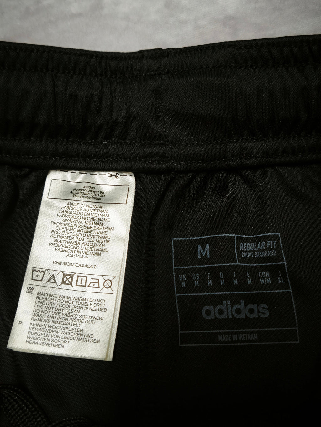 Adidas Jamaica Trainingset Black/Rasta Size M