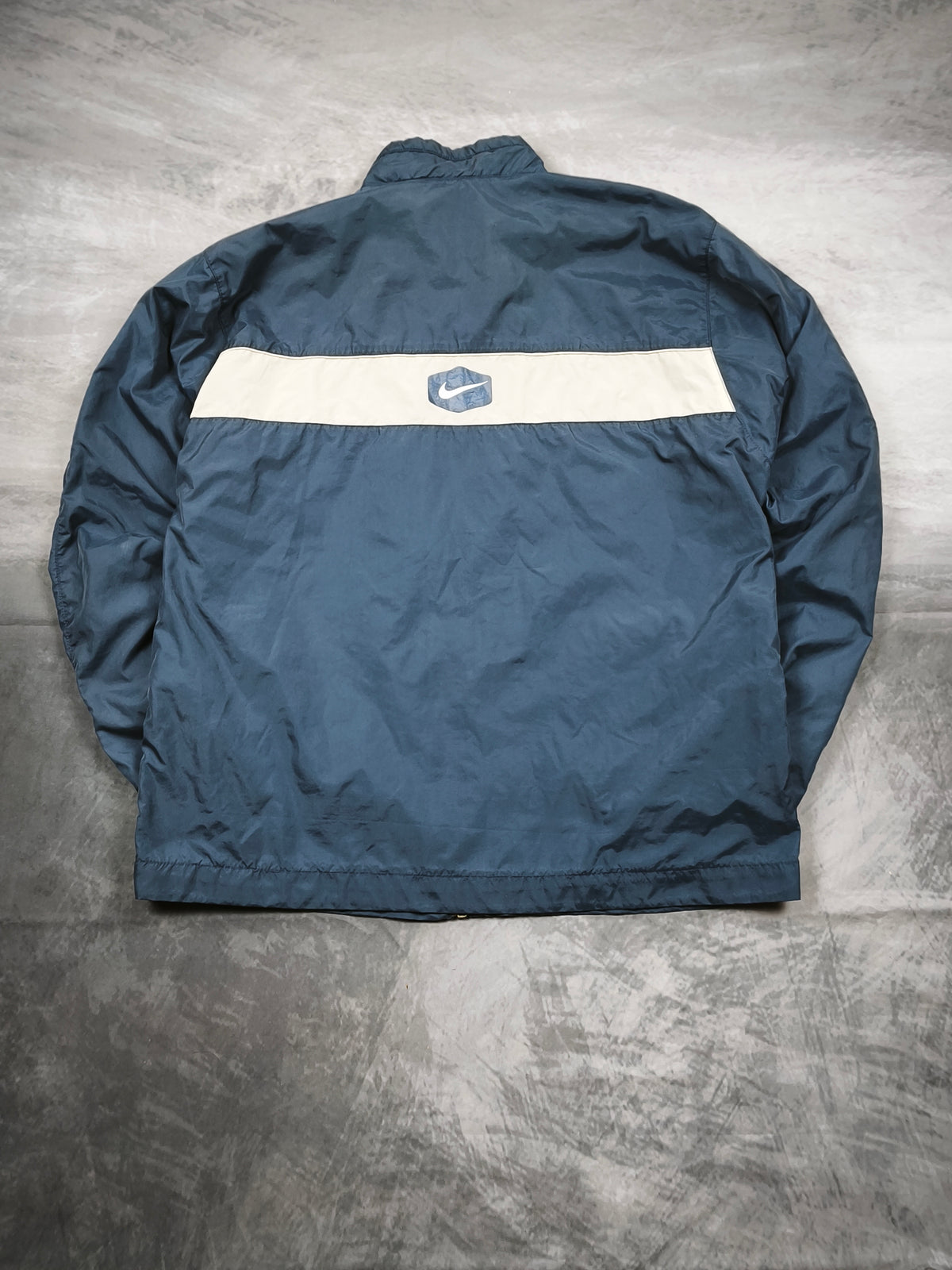 Nike Vintage Track Jacket Blue/White Size L
