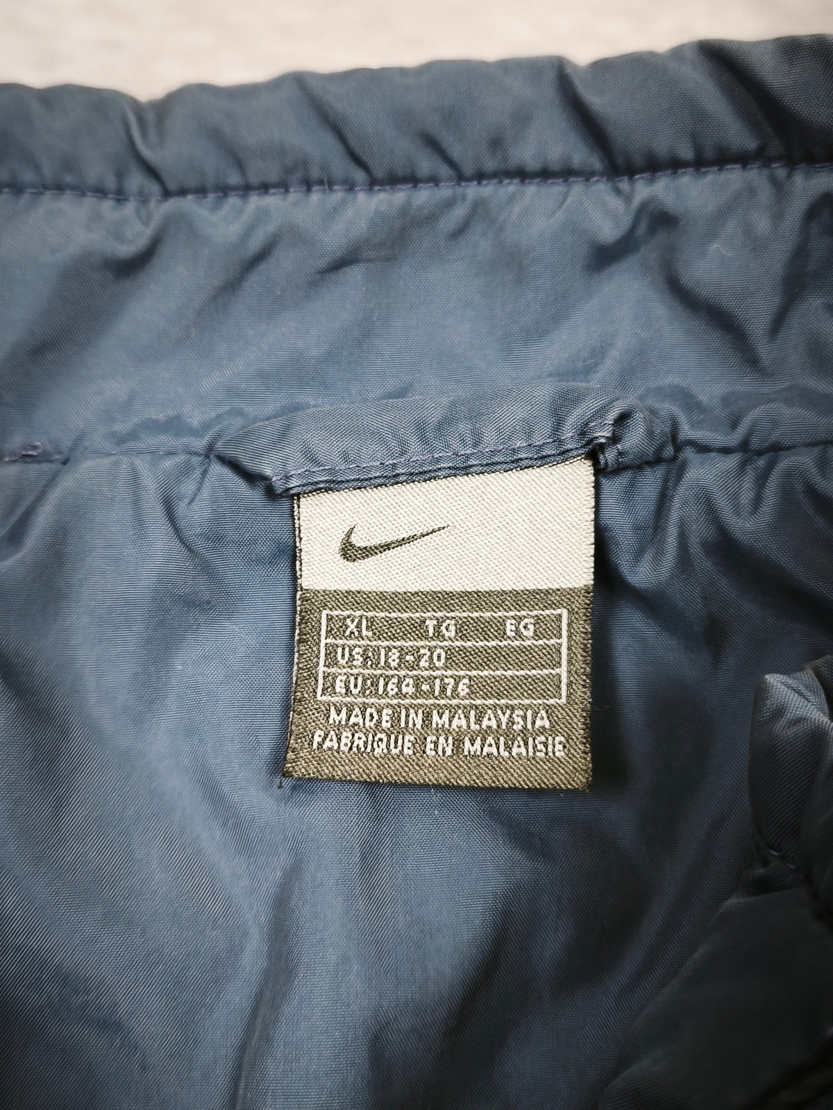 Nike Vintage Track Jacket Blue/White Size L