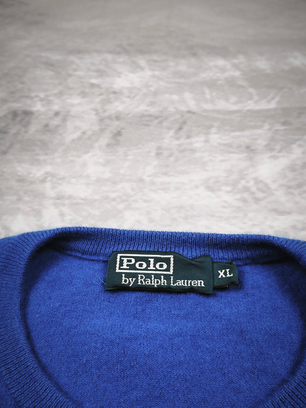 Polo Ralph Lauren Merino Wool Sweater Blue Size XL