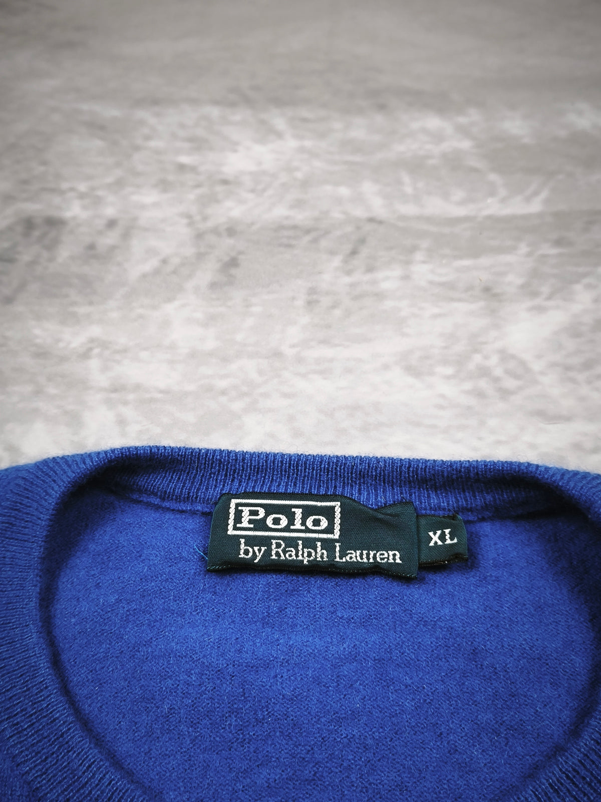 Polo Ralph Lauren Merino Wool Sweater Blue Size XL