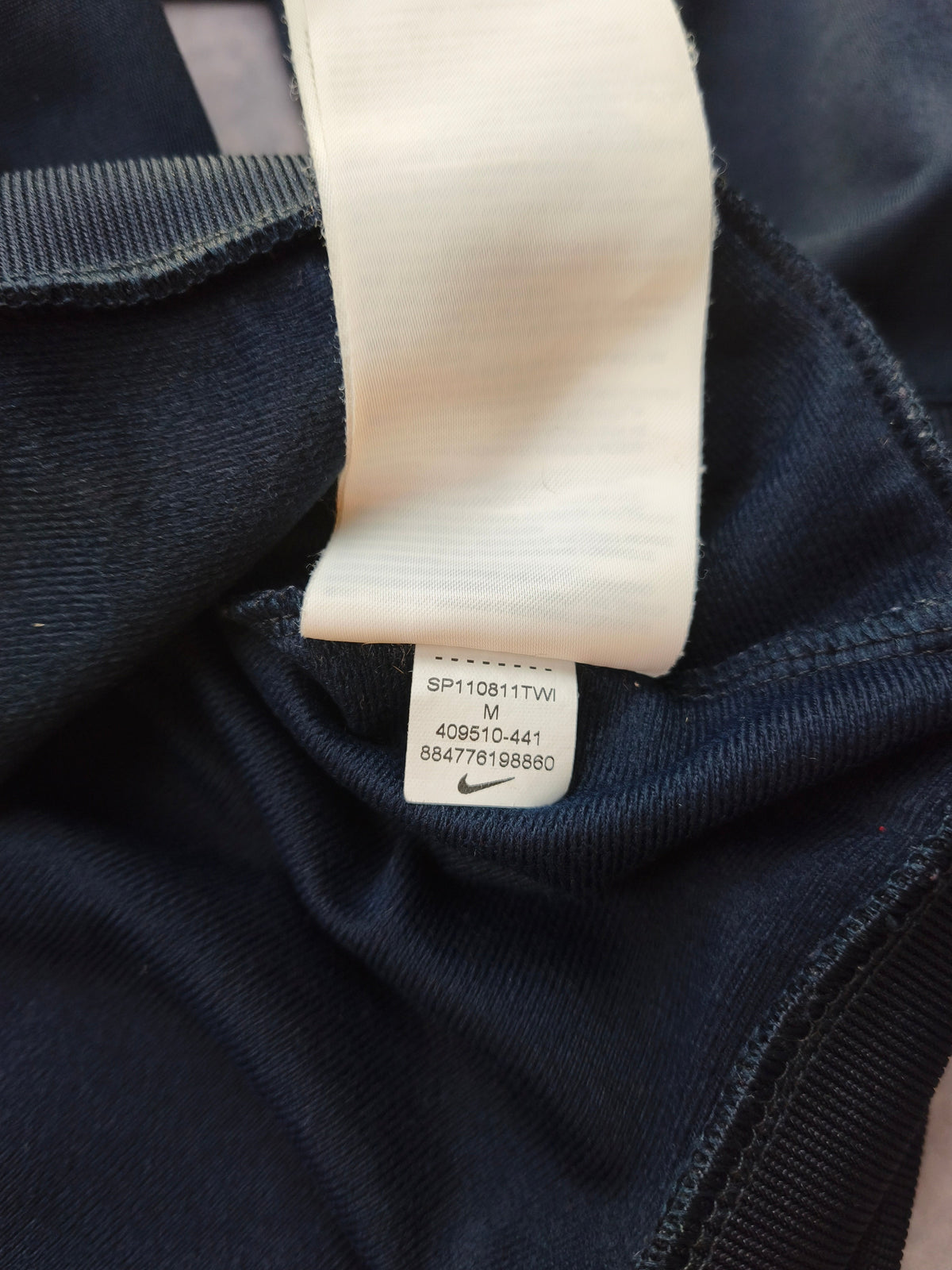 Nike Track Jacket Navyblue/Skyblue Size M