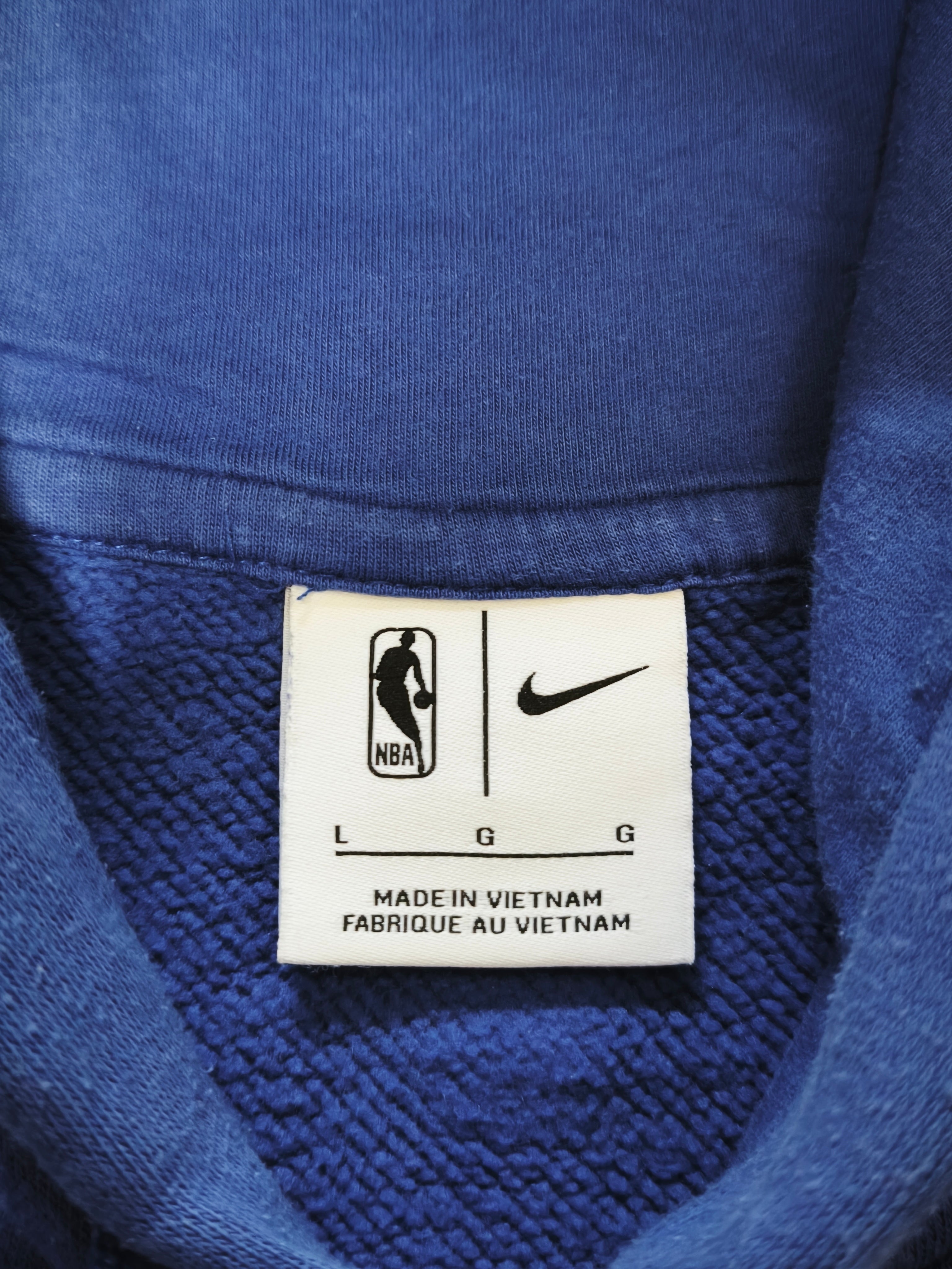 Nike x NBA Golden State Warriors „Stephen Curry #30“ completo blu-giallo taglia L