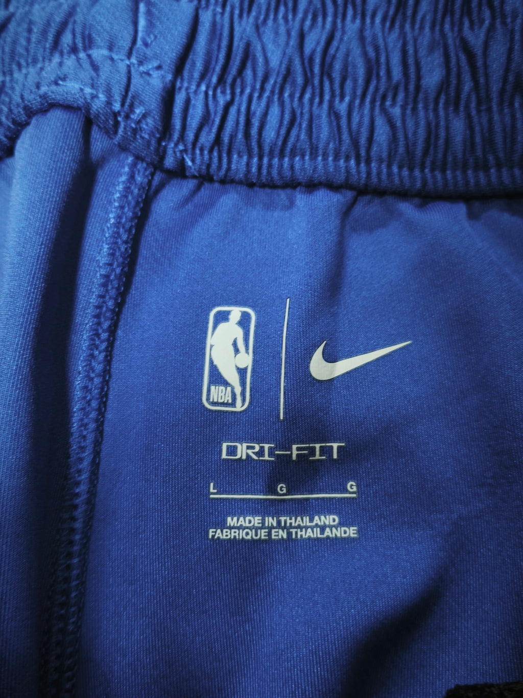 Nike x NBA Golden State Warriors „Stephen Curry #30“ completo blu-giallo taglia L