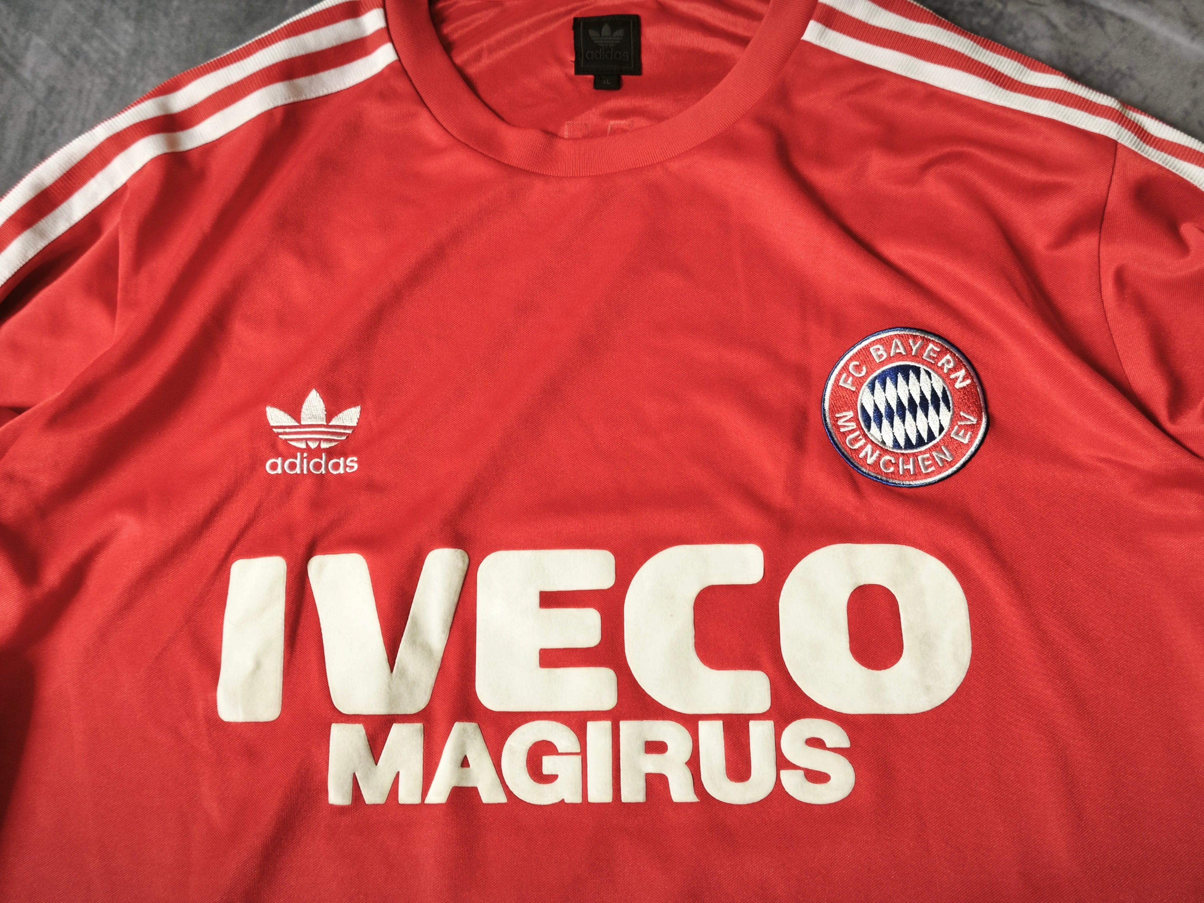 Adidas Originals FC Bayern München Longsleeve Jersey Red Size XL