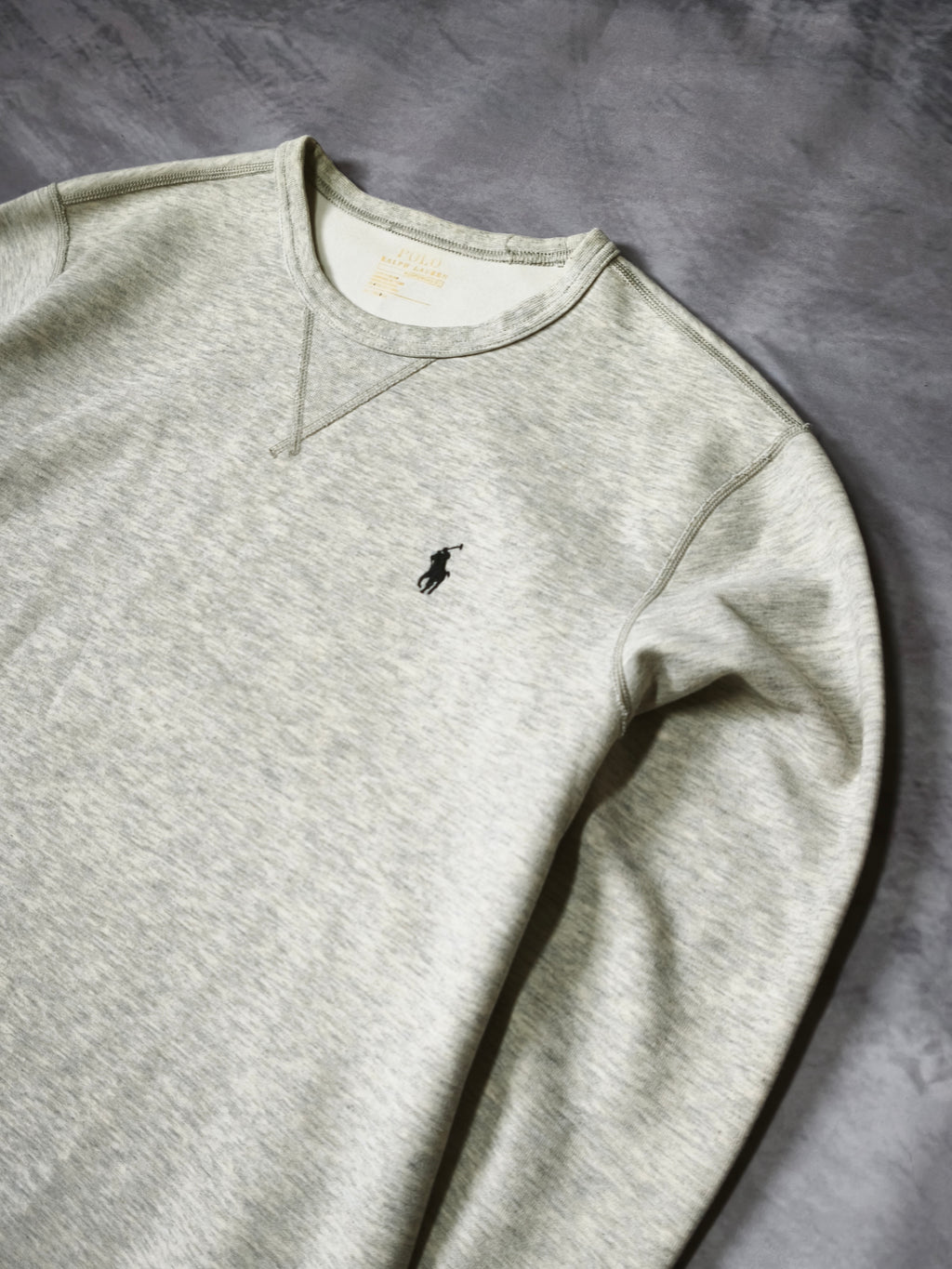 Polo Ralph Lauren Maglione Girocollo Grigio Chiaro Taglia M
