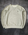 Polo Ralph Lauren Maglione Girocollo Grigio Chiaro Taglia M