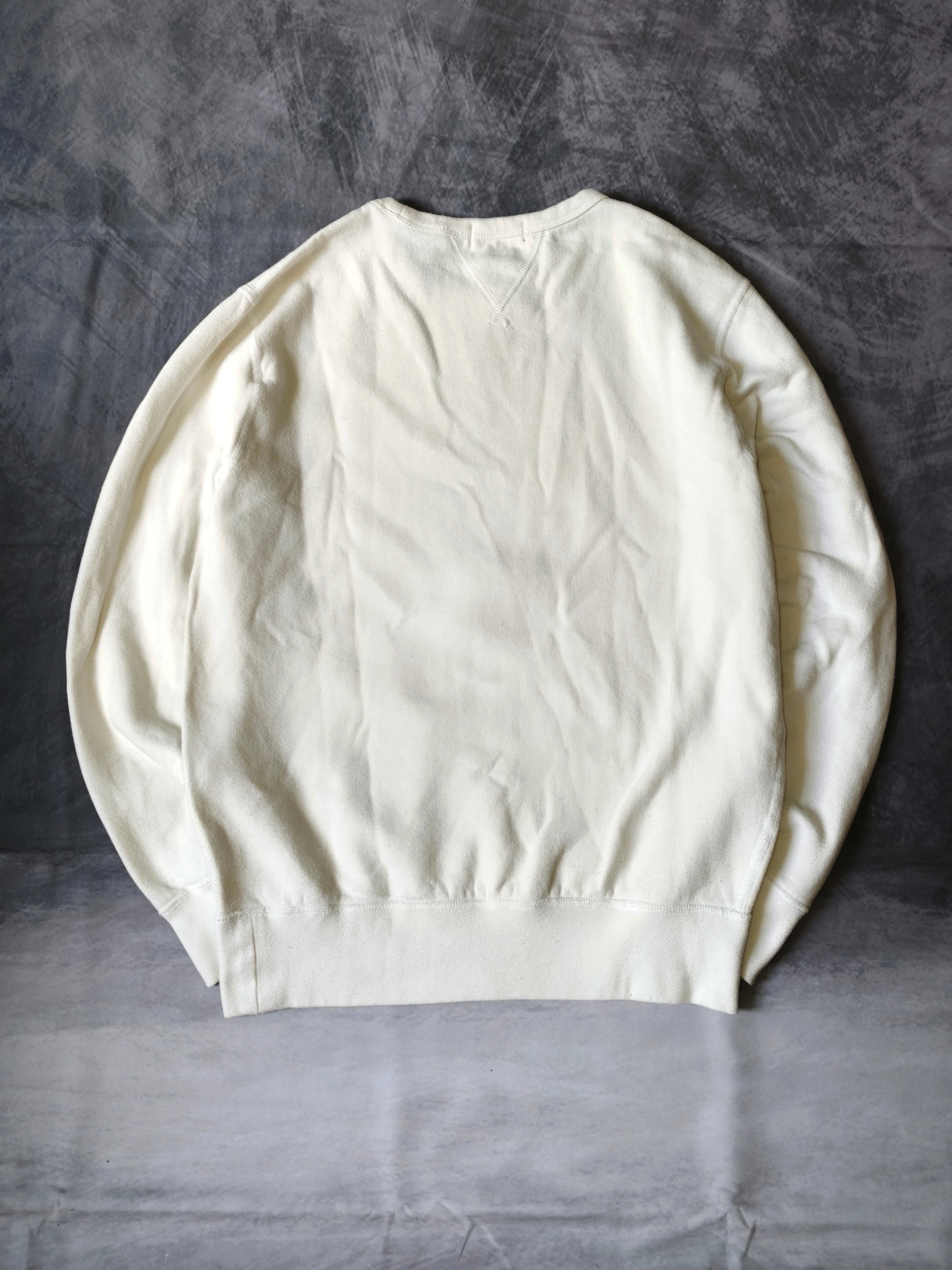 Polo Ralph Lauren Fleece Crewneck Sweater Creme/Off-White Size S