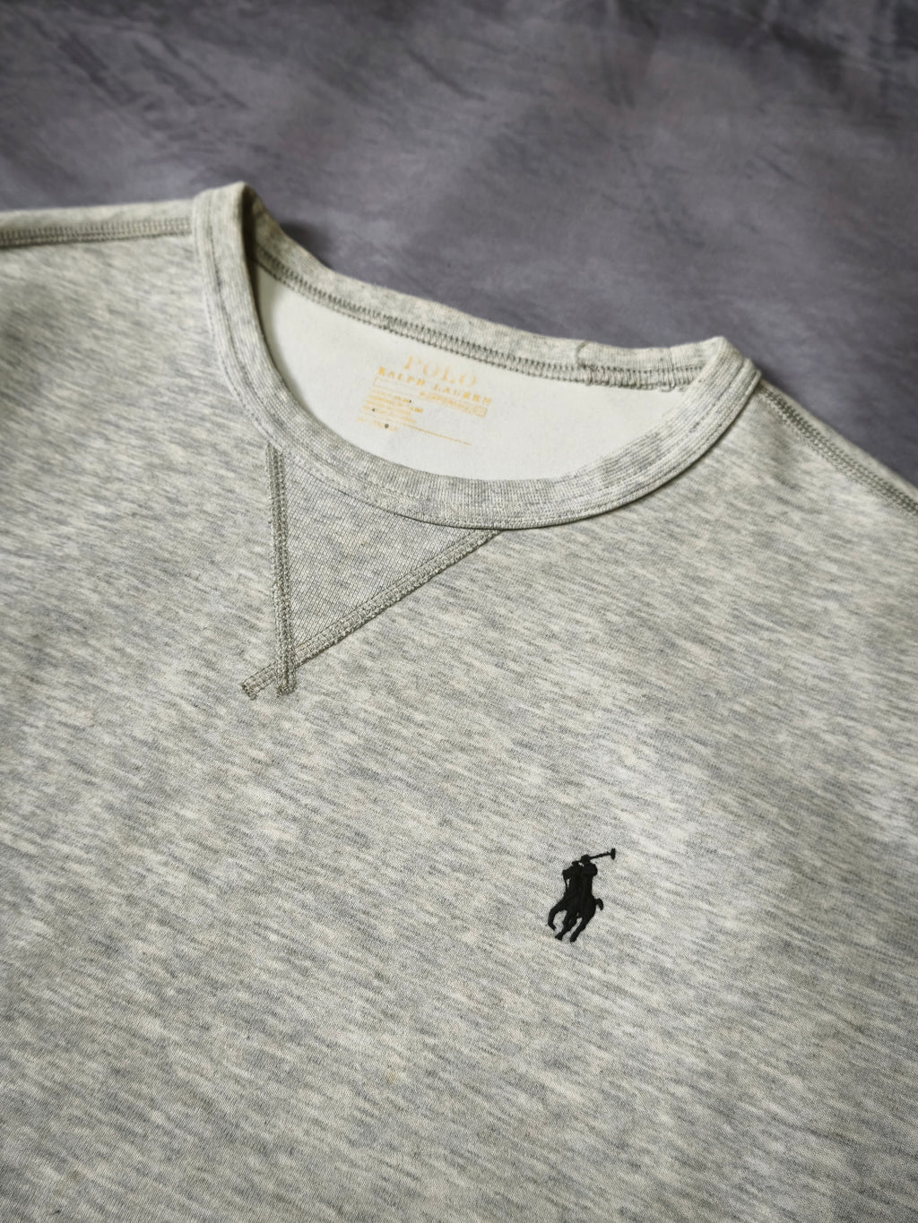 Polo Ralph Lauren Maglione Girocollo Grigio Chiaro Taglia M