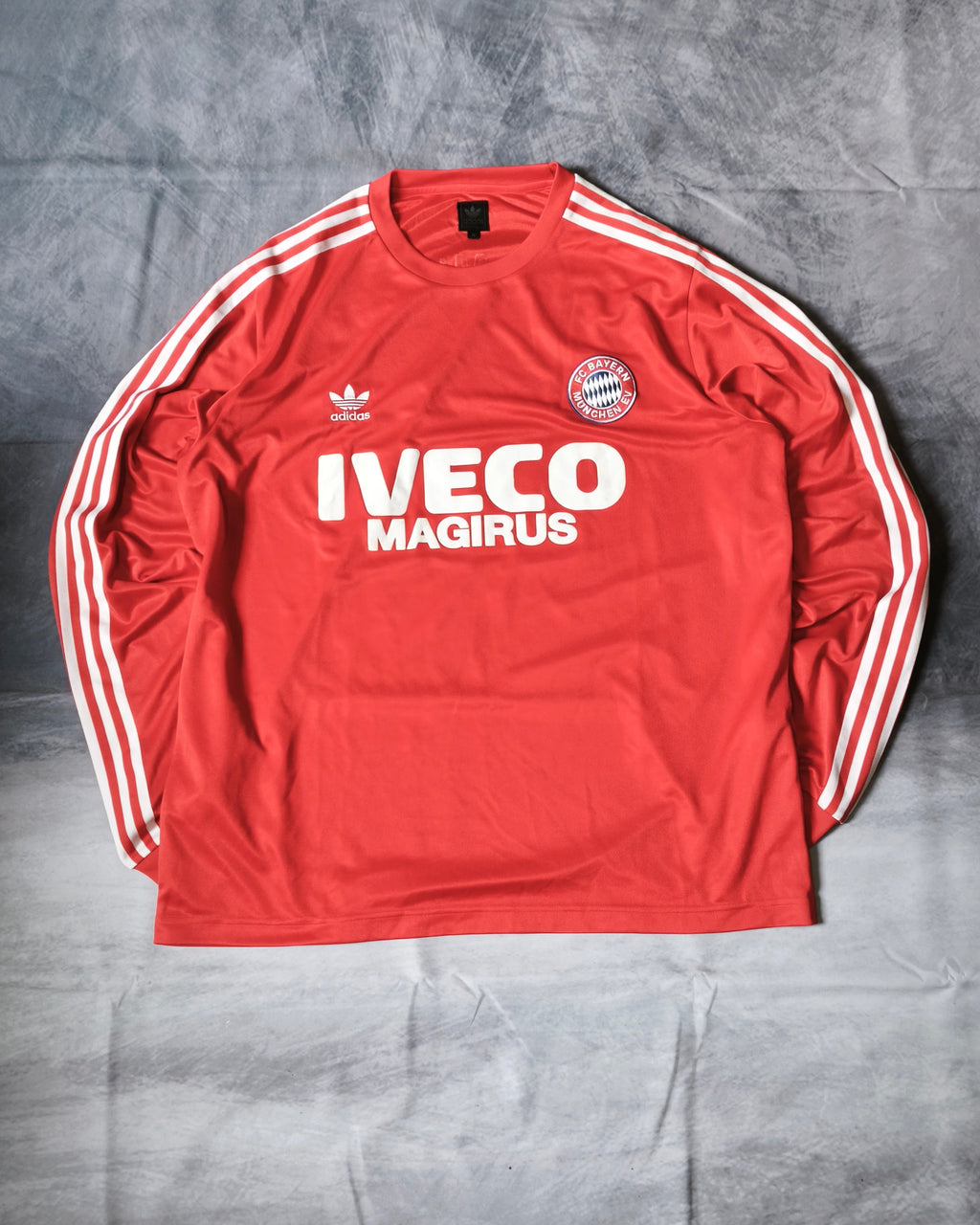 Adidas Originals FC Bayern München Longsleeve Jersey Red Size XL